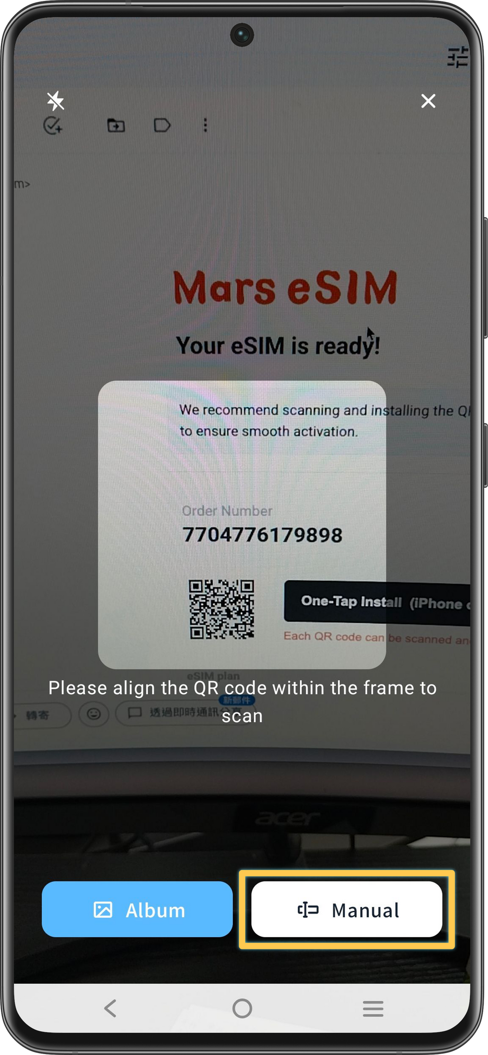 Add eSIM